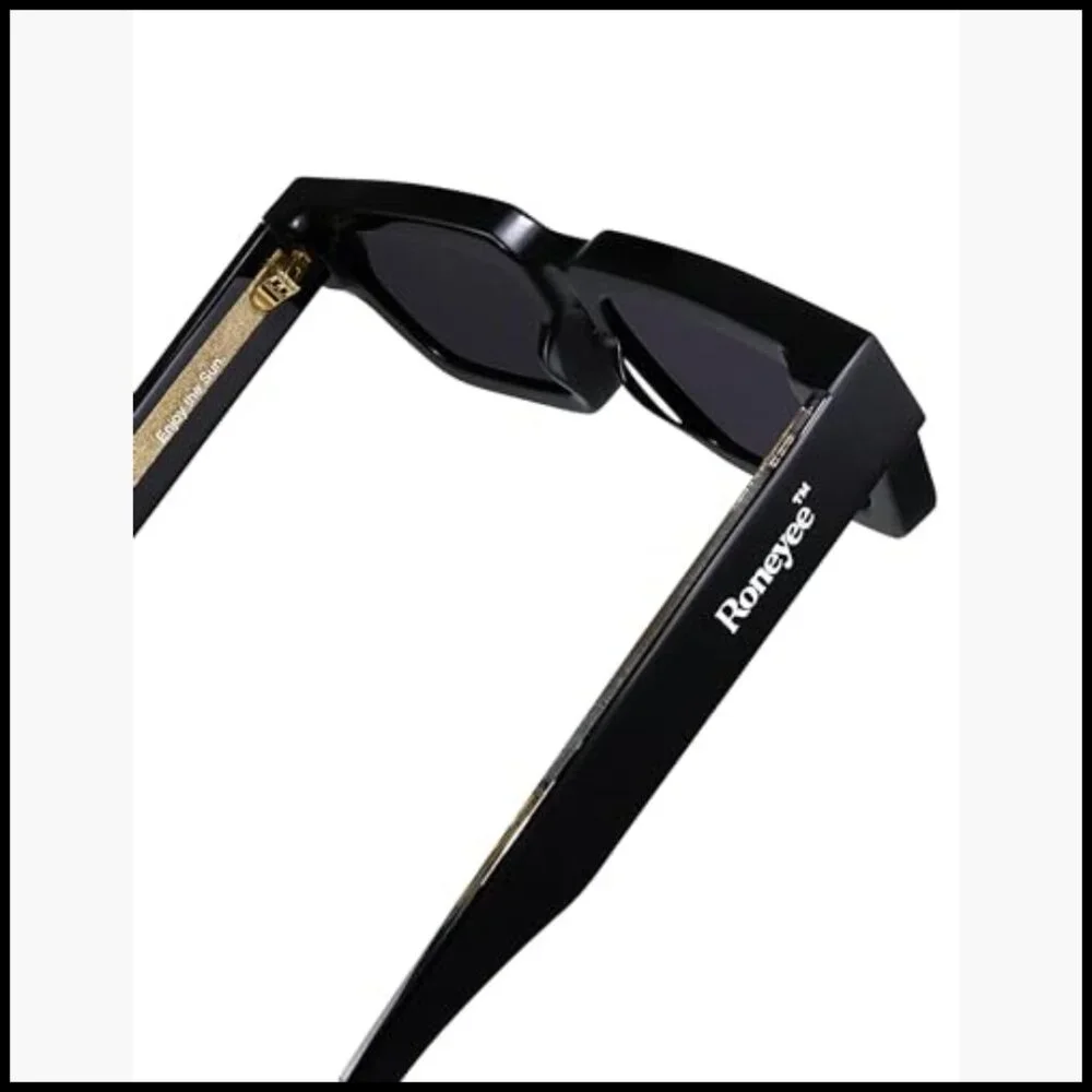 Acetate Frame Sunglasses with UV Protection Nylon Lens Retro Unisex